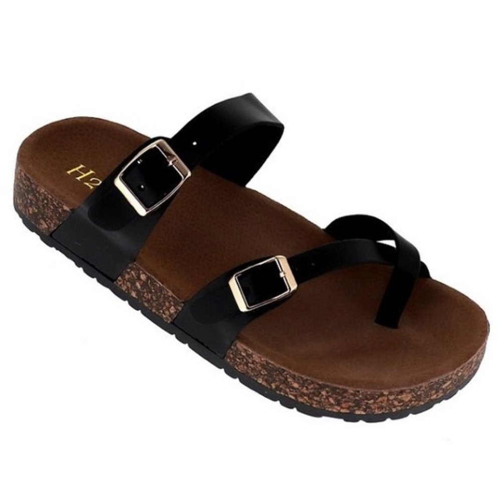 "Birchenstock" Style Toe-Ring Sandals (in boxes)